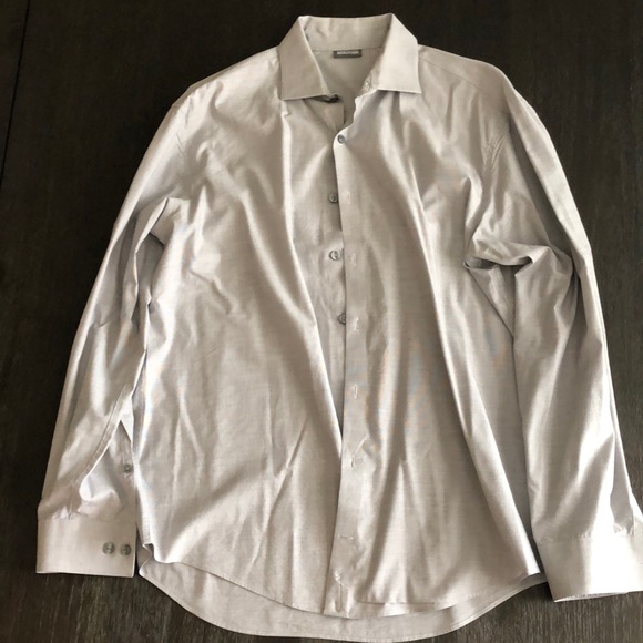 Kenneth Cole Reaction Slim Fit Dress Shirt - Picture 1 of 6